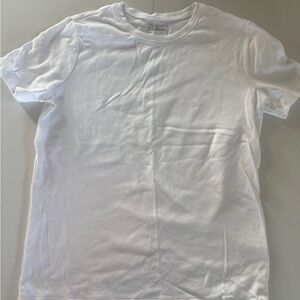 L.L. Bean womens Classic Crew Neck T-Shirt — White